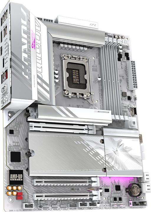 Actual product image Gigabyte Z890 AORUS Elite WIFI7 ICE (LGA 1851, Intel Z890, ATX)