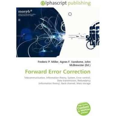 Forward Error Correction, Fachbücher von Agnes F. Vandome, Frederic P. Miller, John McBrewster