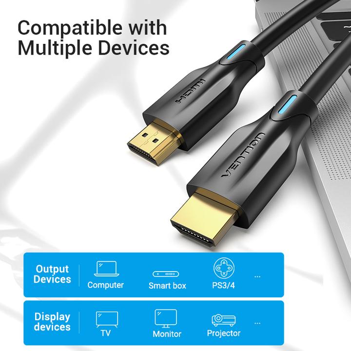 Actual product image Vention HDMI (Typ A) — HDMI (Typ A) (1 m, HDMI)