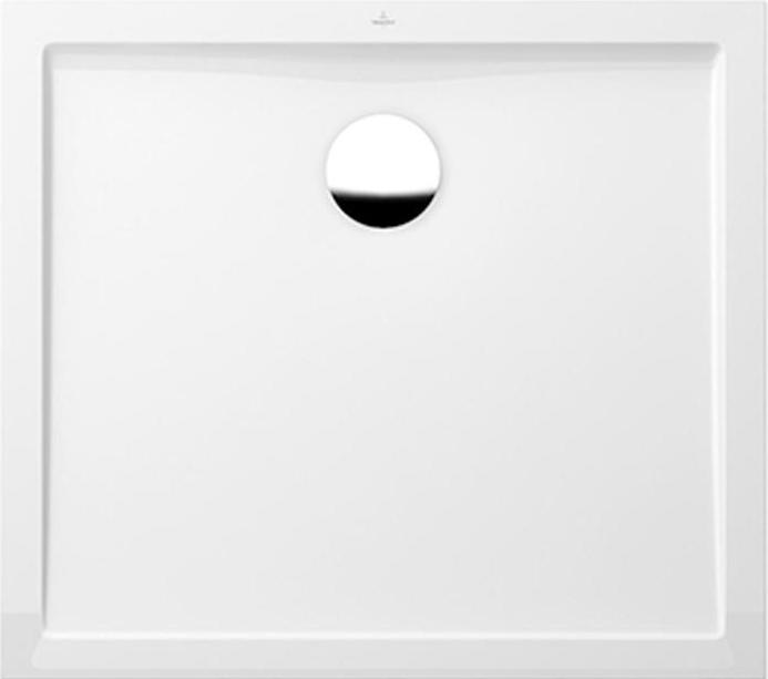 Produktbild Villeroy & Boch Duschwanne Futurion Flat UDQ1800FFL2V 100x80x1,7 cm wei