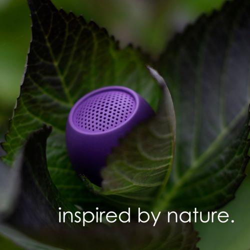Actual product image Boompods Zero Bluetooth® Speaker Handsfree, Shockproof, Waterproof Purple (5 h)