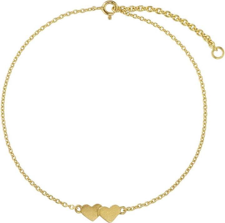 Actual product image Bijouteria Anklet (Silver 925, Gold plating (gold-plated), 25 cm)