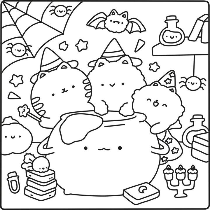 Produktbild Loewe Cute & Cozy Coloring - Spooky