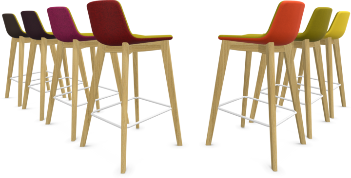 Actual product image Narbutas Twist & Sit Bar Stool