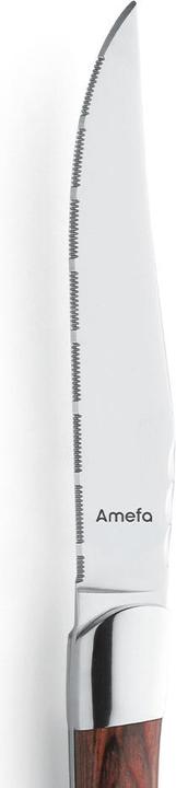 Actual product image Amefa Steak knife set 2 pieces wood 2520 Royal Steak (2 pcs., Knife)