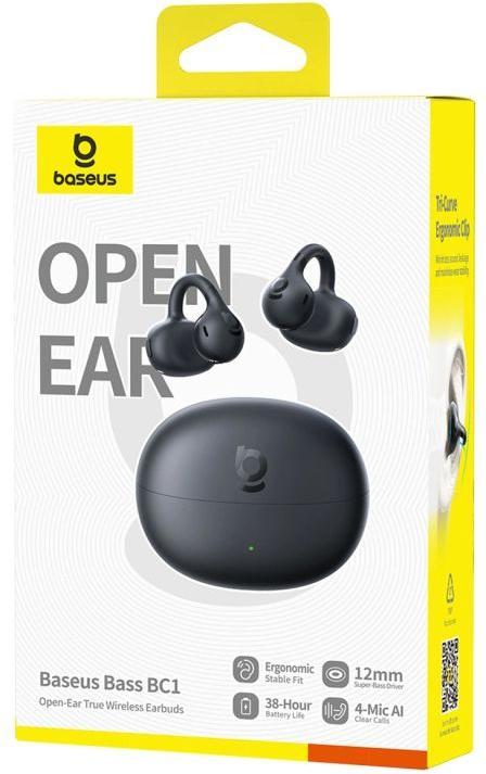 Immagine prodotto Baseus Auricolari Bass BC1 Open-Ear TWS Bl (7.50 h, Senza fili)
