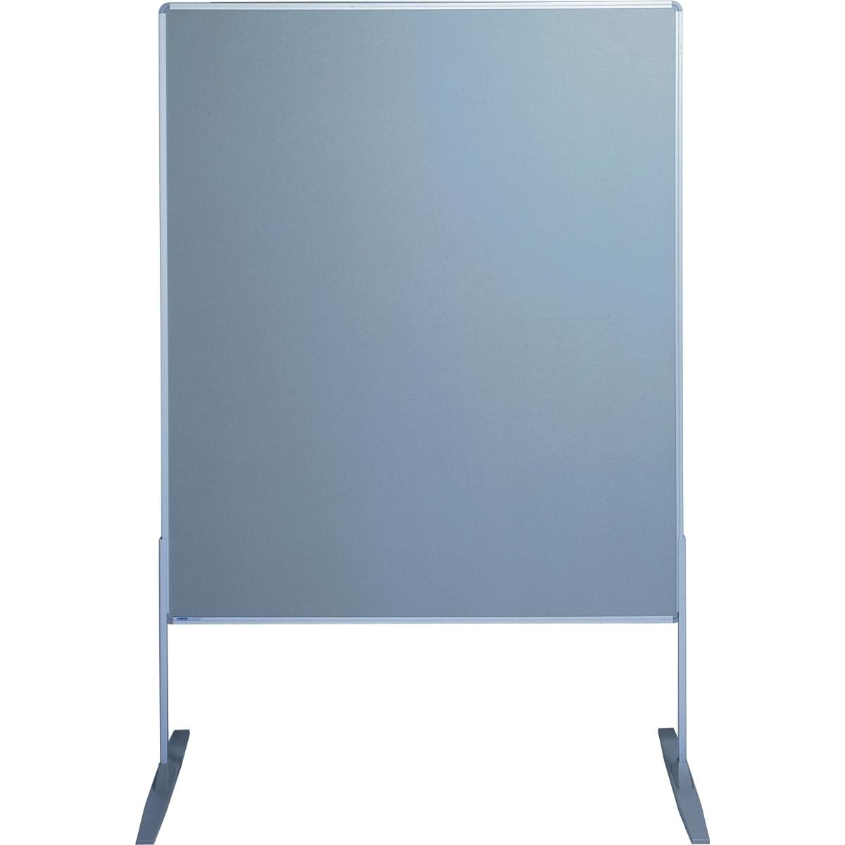 Ultradex, Präsentationstafel, Moderationswand beidseitig Filz 1200x1500mm grau (120 x 150 cm)