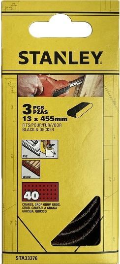 Productafbeelding Stanley Schuurbanden K40, 13 x 455 mm, set van 3 (40)