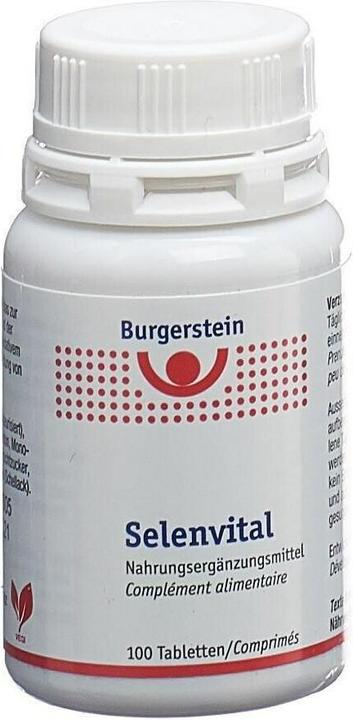 Actual product image Burgerstein Selenium Vital (100 Piece, Pills, 31.80 g)