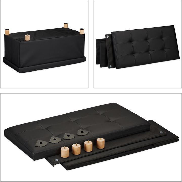 Actual product image Relaxdays Storage Bench (76 cm)