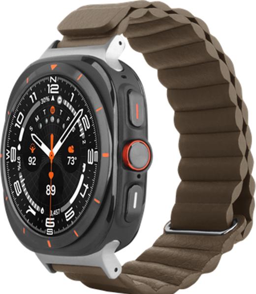 Just in Case Leder-Armband MagFit Leather Coffee (PU-Leder)