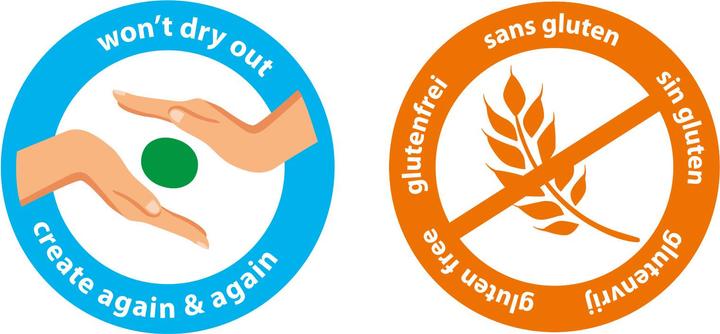 Image du produit Ses 00406 Pâte à modeler Infinity 12 couleurs