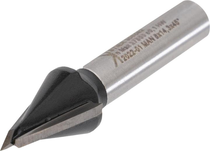 Produktbild Stier Gipskartonfräser D14,3 mm 45 Grad S8 mm HW