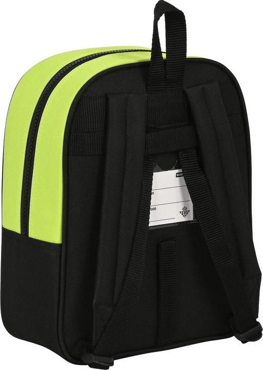 Image du produit Real Betis Balompié Sac à dos scolaire Noir Vert Néon 22 x 27 x 10 cm