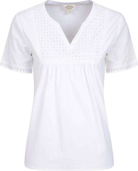 Actual product image Mountain Warehouse Womens/Ladies Paris Embroidered Top (42)