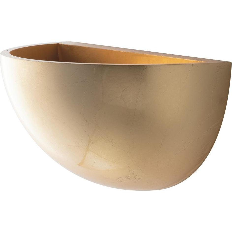 Luce ambiente Design, Wandleuchte + Deckenleuchte, LUCE Design Moritz Wandleuchte E27 dimmbar Gold