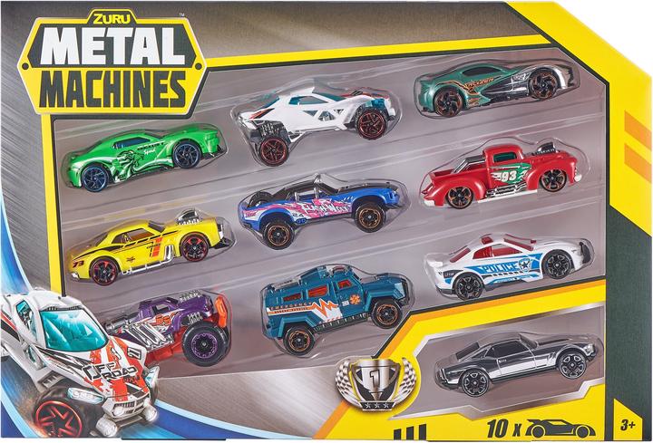 Zuru Metal Machine Cars Set 10 pcs