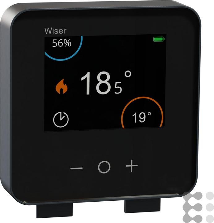 Immagine prodotto Schneider Wiser, termostato ambiente con display touch, nero CCTFR6401