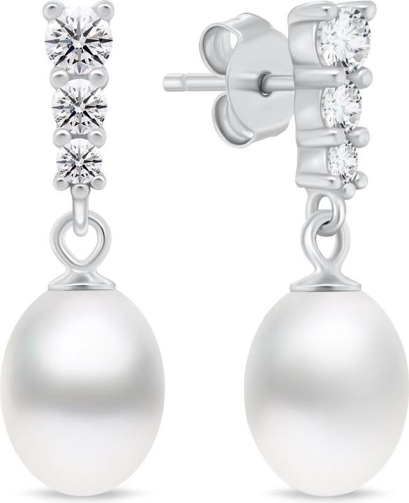 Produktbild Brilio Silver - Decent silver dangle earrings EA1038W (Silber)