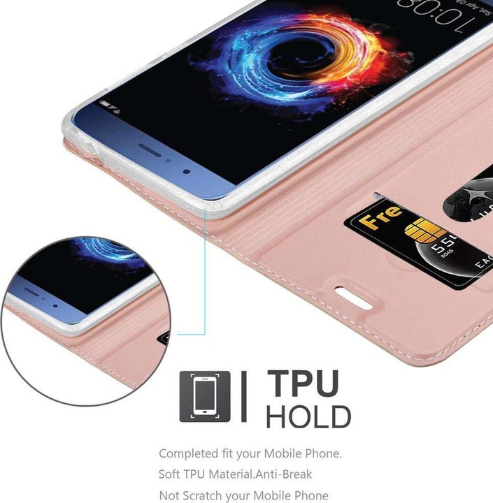 Produktbild Cadorabo Book Classy Style Cover (Honor 8 Pro)