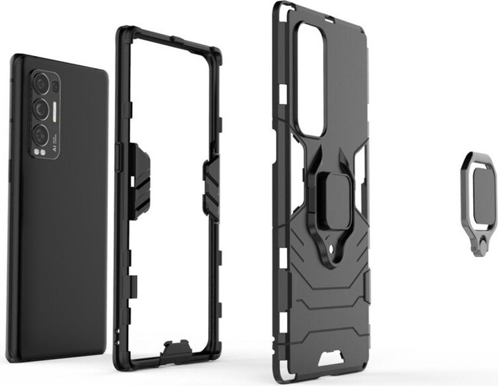 Produktbild Screenguard RingCase Anti-Shock Oppo Find X3 Neo Hülle (Oppo Find X3 Neo)