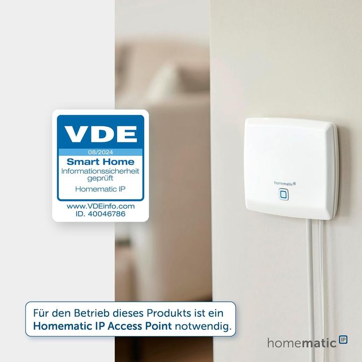 Actual product image Homematic IP Wall thermostat,HmIP-WTH-A
