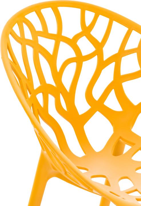 Actual product image CLP Set of 4 Hope Chair, orange