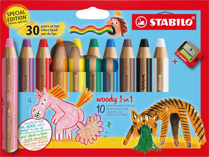 Produktbild STABILO Woody 3in1 10er Disp Disp