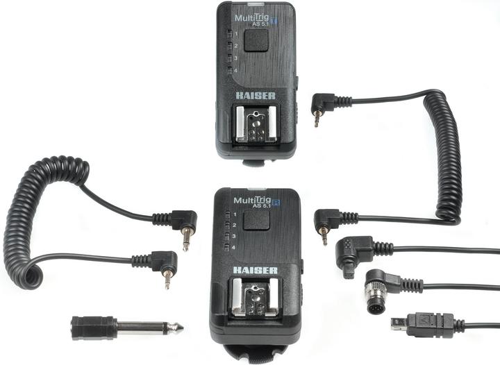 Produktbild Kaiser MultiTrig AS 5.1 Funkauslöser-Set (Kabel, Infrarot)