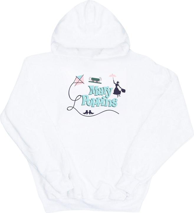 Immagine prodotto Disney Mary Poppins Logo Felpa con Cappuccio Uomo (XXL)