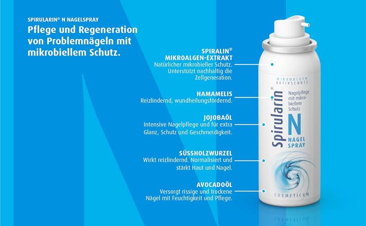 Produktbild Spirularin Nagelspray zur effektiven Nagelpflege (50 ml)