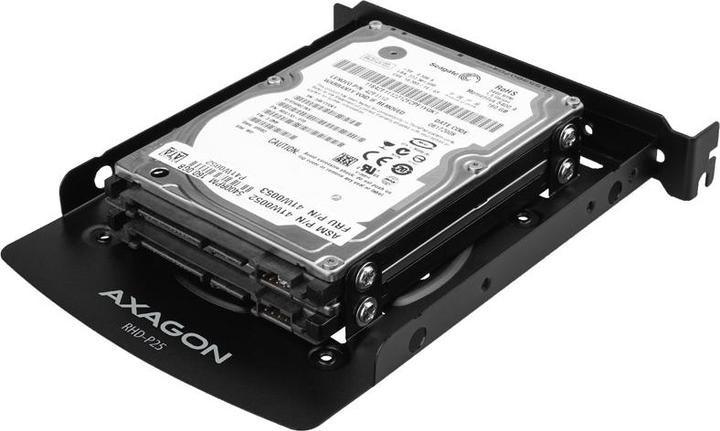 Produktbild Axagon RHD-225 Halterahmen für 2x 2,5" im 3,5" / PCI-Slot