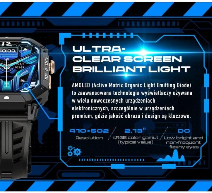 Image du produit Herren-Smartwatch RNCF24-2 GRAU (48 mm)