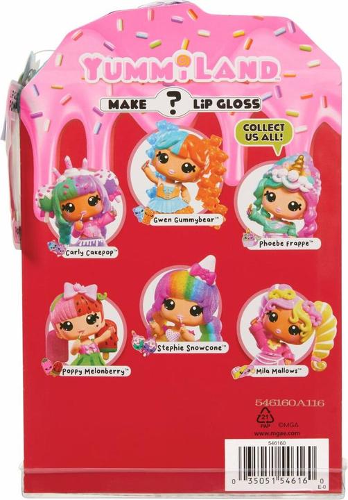 Actual product image MGA Yummiland Lip Gloss Doll - MCC - Poppy Melonberry