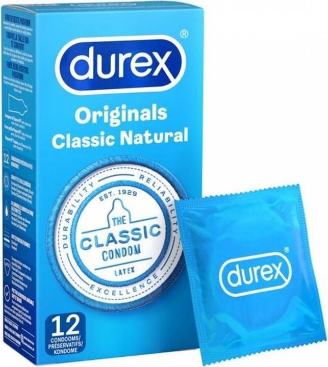 Actual product image Durex Classic Natural (12 pcs.)