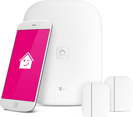 Produktbild Telekom SmartHome Starter Paket WLAN Weiss zentrale Smart Home Steuereinheit