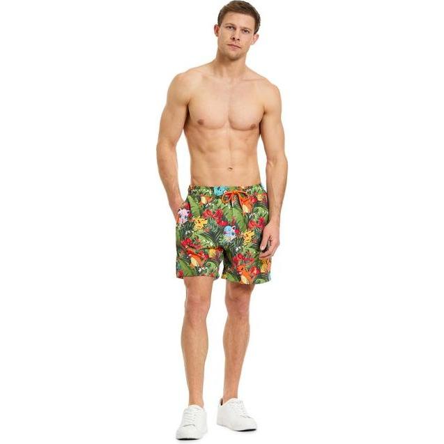 Thumbnail - OppoSuits, Badehose, Pokémon Tropical Forest, (XL)