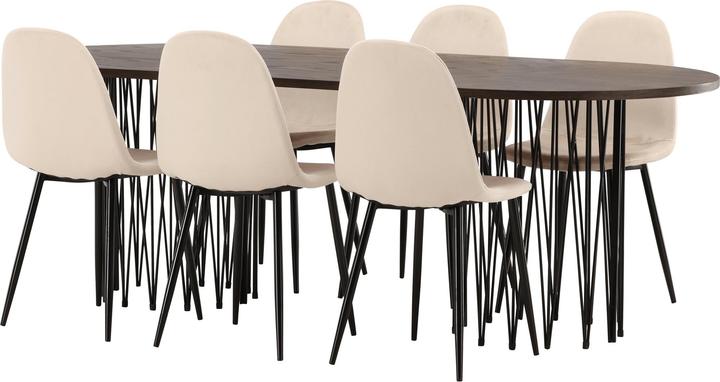 Actual product image Venture Home Stone oval, Polar (MDF)