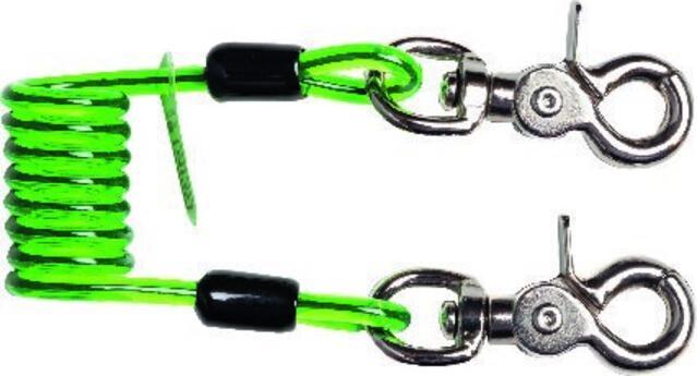 Actual product image Magni NLG Short Coil Tool Lanyard Quick Clip™