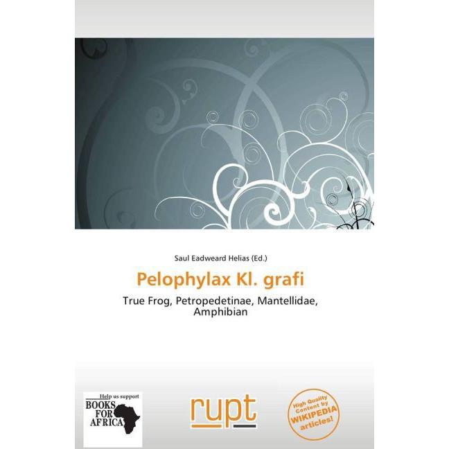Pelophylax Kl. grafi, Fachbücher von Saul Eadweard Helias