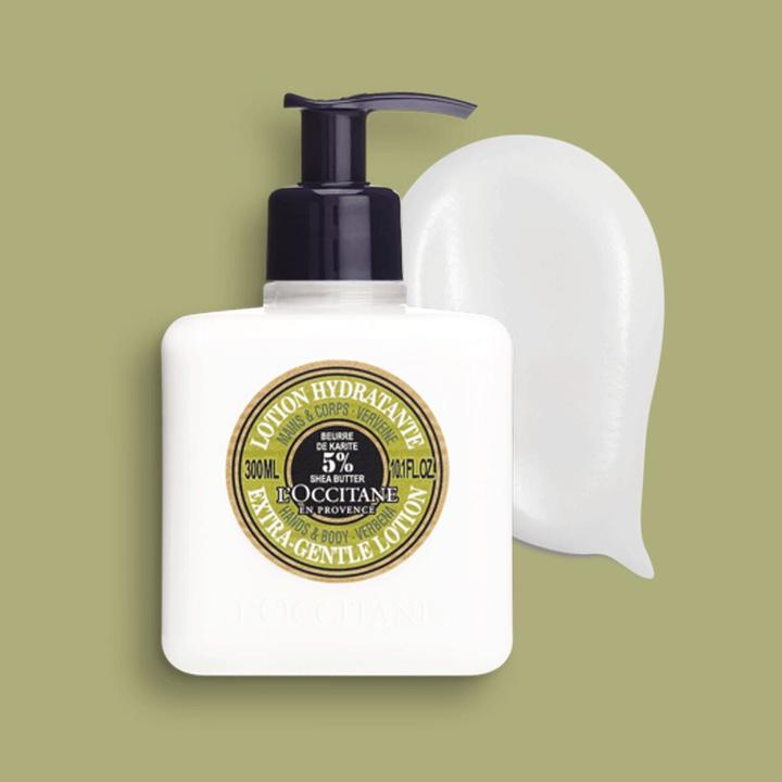 Actual product image L'Occitane Verbena Extra-Gentle Lotion Hands & Body (Body lotion, 300 ml)