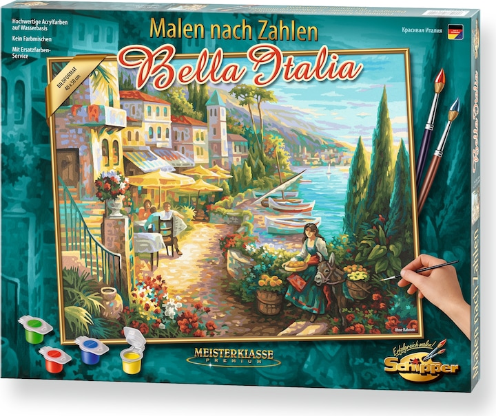 Actual product image Schipper Painting by numbers - Bella Italia