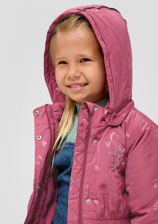 Produktbild S.Oliver Outdoor-Mantel Mantel mit Pailletten