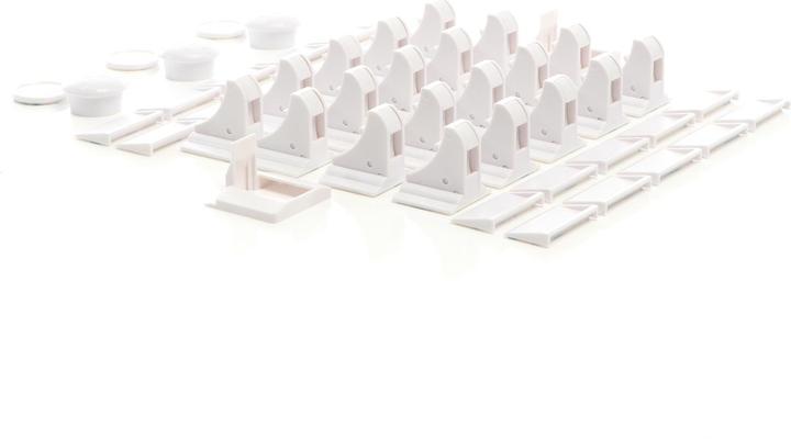 Actual product image Toboli 20x Magnetic Child-proof Cupboard and Drawer Lock Baby-proof Invisible Armoire Wardrobe Lock