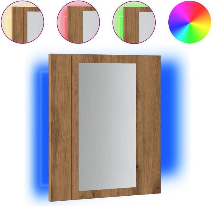 Produktbild vidaXL LED Spiegelschrank (40 x 12 x 45 cm)