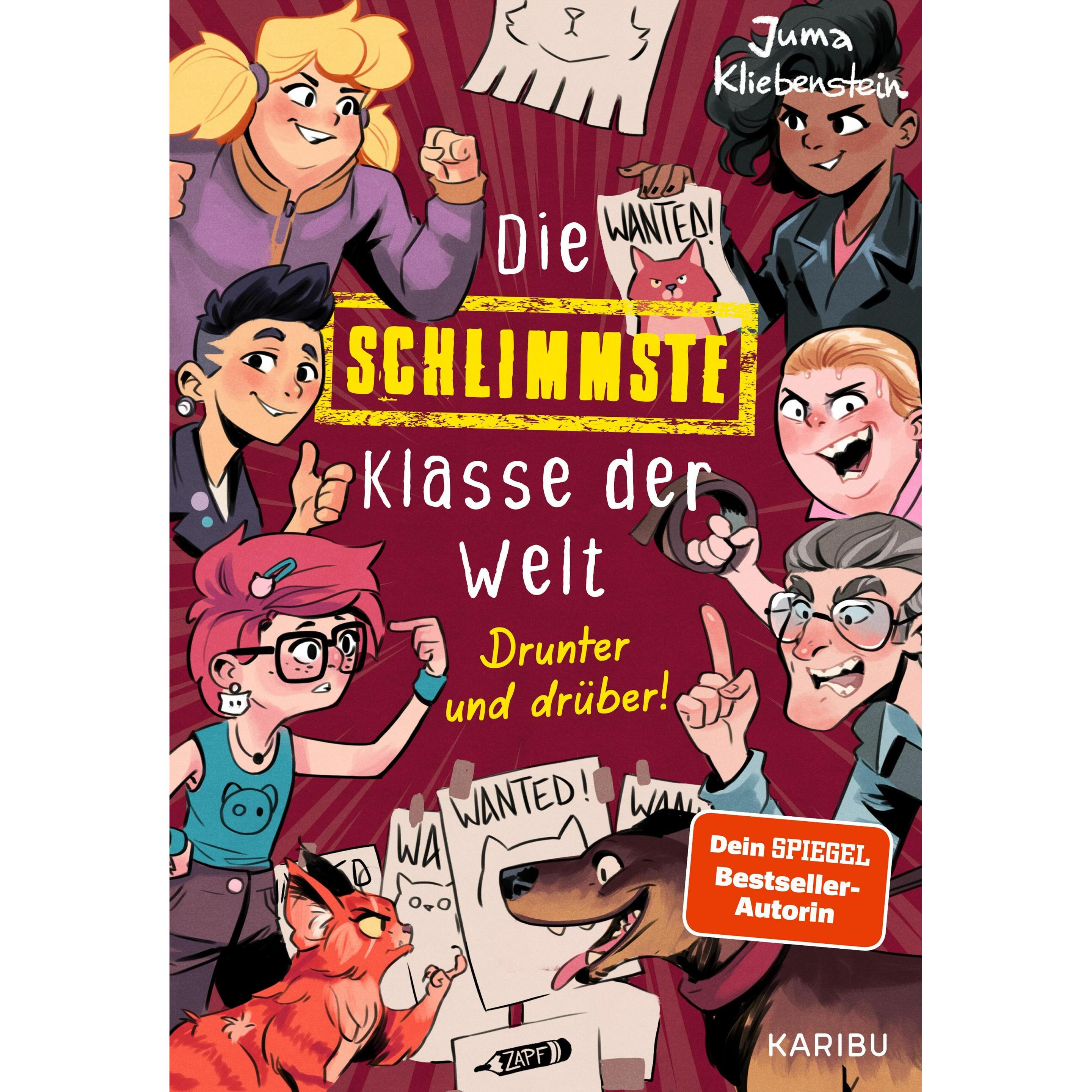 Die schlimmste Klasse der Welt (Band 4) Drunter und drber!, Hörbücher von Juma Kliebenstein