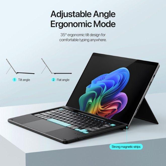 Image du produit Dux Ducis CK Pro Series Color-Blocked-Keys Keyboard Tastatur (US, Sans fil)