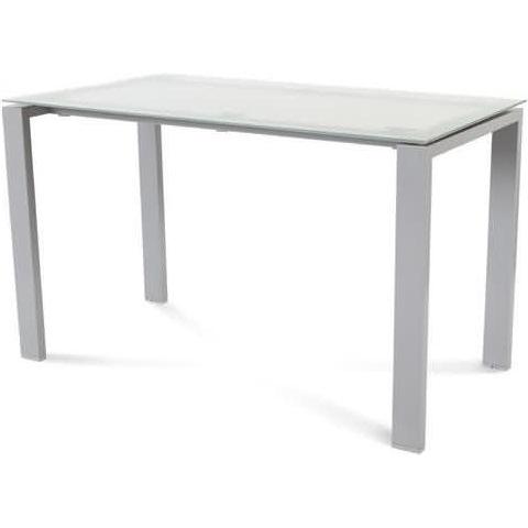 Rocada, Schreibtisch, Schreibtisch Total BxTxH 120x60x73cm Gestell grau Platte Glas satiniert (120 x 60 x 73 cm)