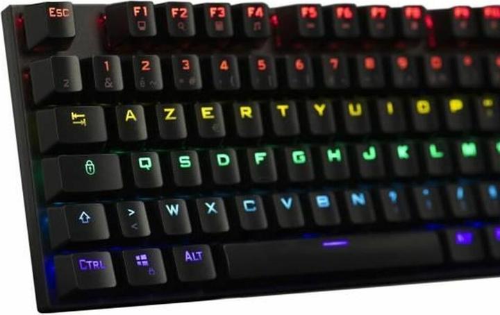 Actual product image The G-Lab Keyz Carbon Ex - Noir/RGB/Filaire/Switch Tactile (FR, Cable)