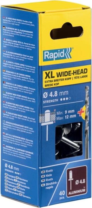 Produktbild Rapid XL Blindniete Ø 4,8 x 16 mm
